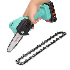 4/6/8 Inch Steel Chainsaw Chains Replacement Electric Chain Saw Accessories Electric Saw Blade Wood Cutting Mini Wood Power Tool