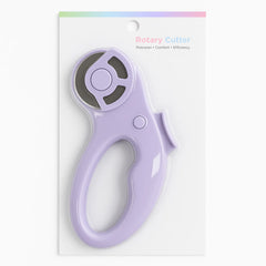 Rotary Cutter For Cricut Vinyl,Ergonomic Handle for Fabric,Leather,Quilting,Patchworking,Sewing Crafting Tool (Rotary Trimmer)