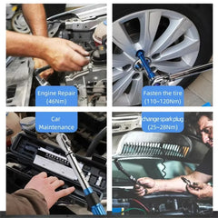 3/8 Inch Digital Torque Wrench 10-60Nm Automotive Ratchet Socket Spanner Precision ±3% Mechanical Workshop Tool for Car Repair