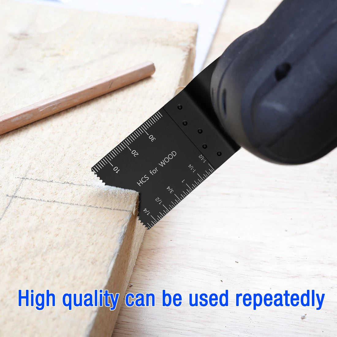 Saw Cutter Blade Accessories Oscillating Multi Tool Saw Blades for Renovator Power Wood Cutting Tools Bits 60/50/20/10/5 PCS