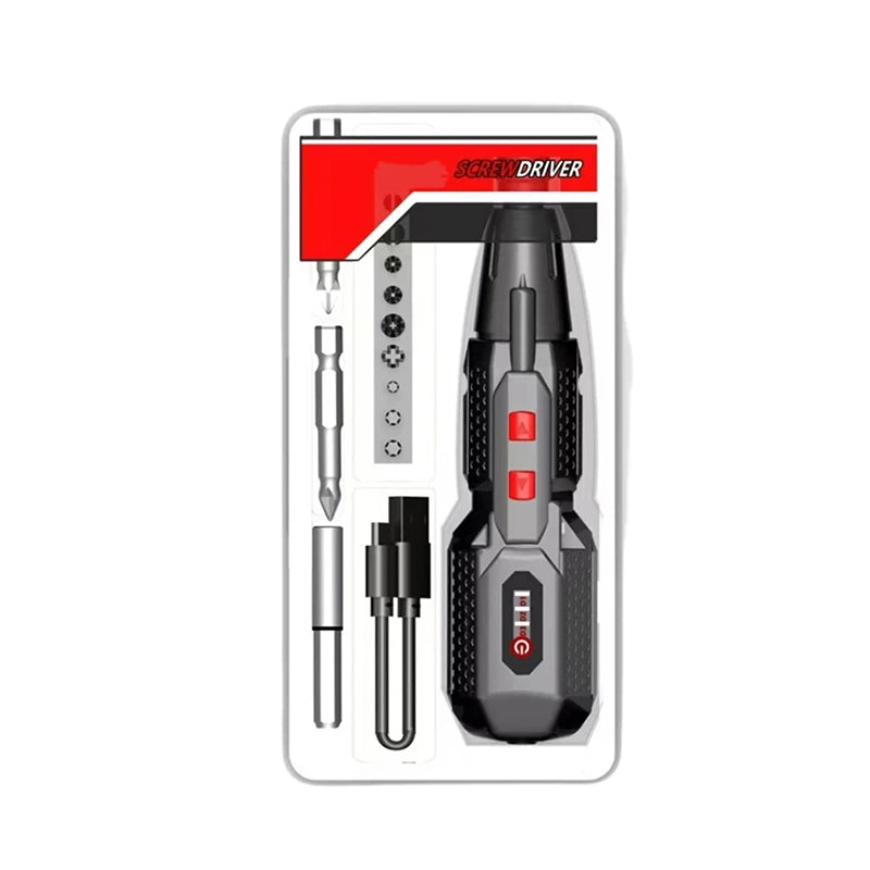 Electric Screwdriver Household Small Rechargeable Screwdrivers Multifunctional Professional Electrician Screwdriver Set Portable
