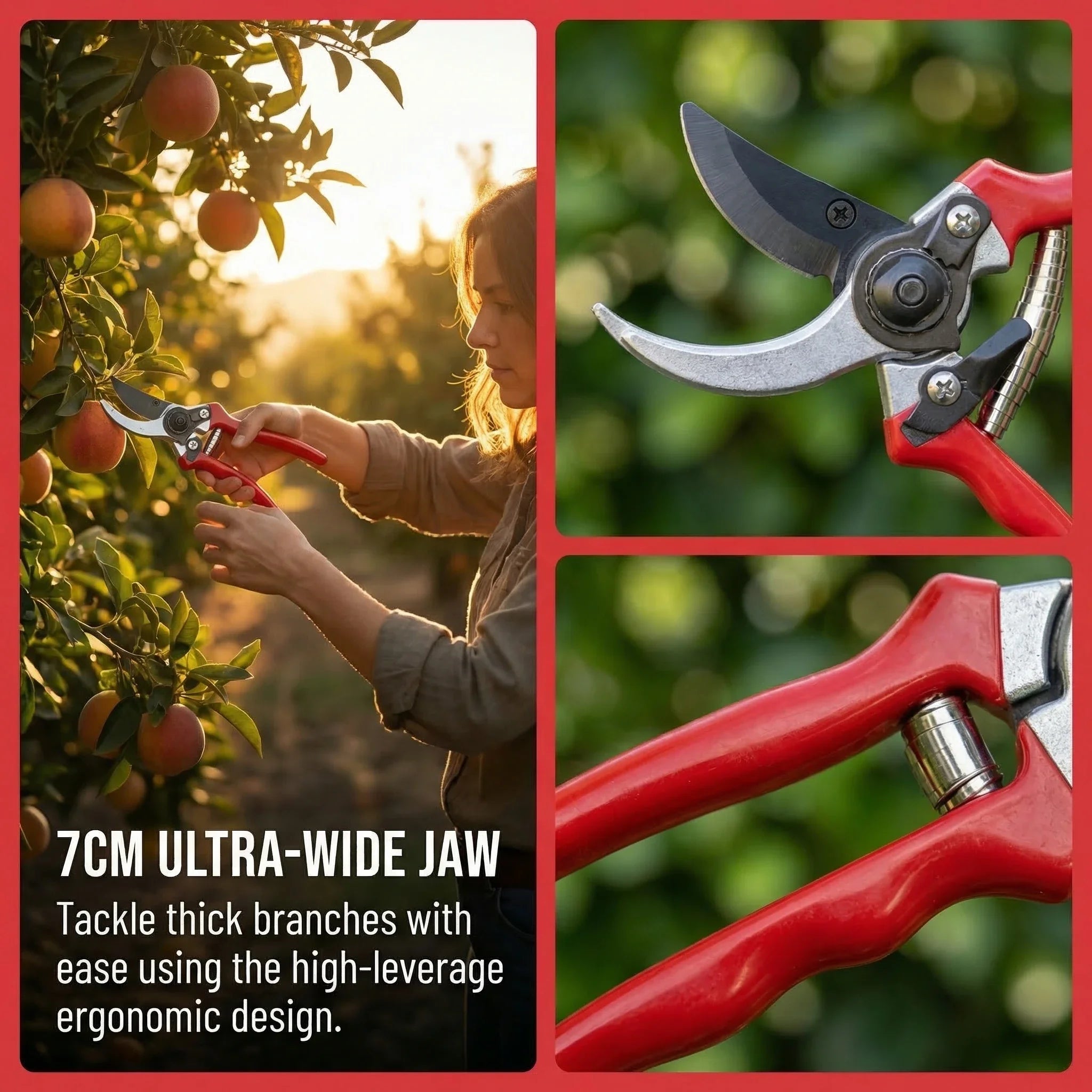 Professional Garden Pruning Shears Horticulture Hand Pruner Shrub Scissors for Efficient Branch Cutting in Orchards And Plants