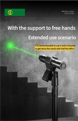 Self-Leveling Laser Tool: Cross Line Laser Level, Infrared Positioning Pointer & Alignment Marking Pen for Construction, Enginee