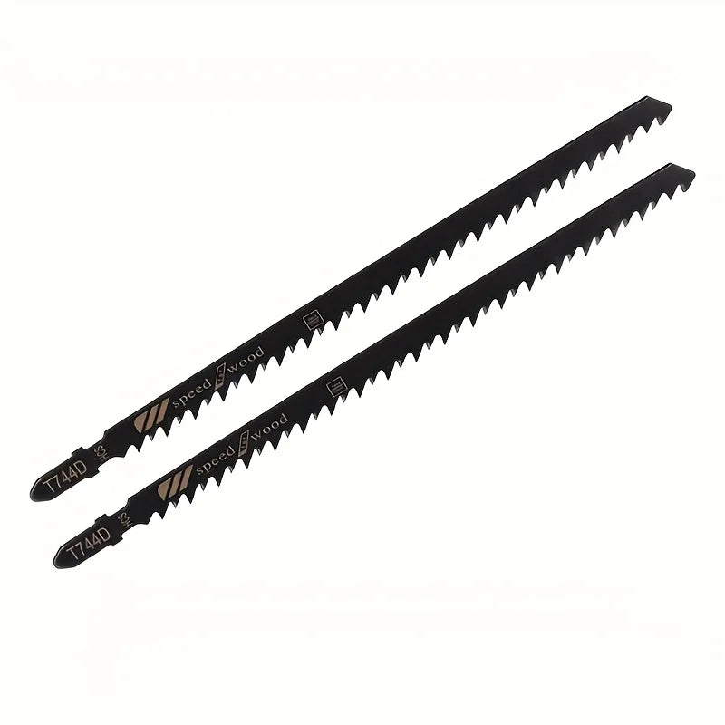 3PCS T744D 180mm Jigsaw Blades - Wood Cutting Set for Plywood, MDF & Hardwood | Smooth Finish