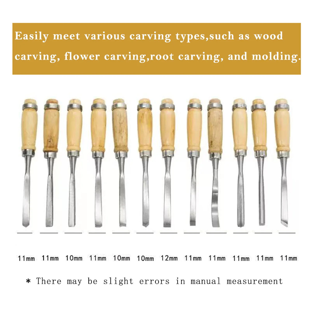 Wood Carving Tools Wood Hand Chisels Hand Chisels Wood Carving Hand Chisel Set Woodworking Professional Lathe Gouges Tools