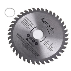 5inch 125mm Cutting Disc Mini Circular Saw Blade For Wood Plastic Metal Rotating Carbide Cutting Tools 40 Teeth 12000 Max RPM