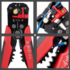 Self Adjusting Wire Stripper Tool, with Wire Crimper and Wire Cutters, Automatic Wire Stripper, wire stripper and crimping tool