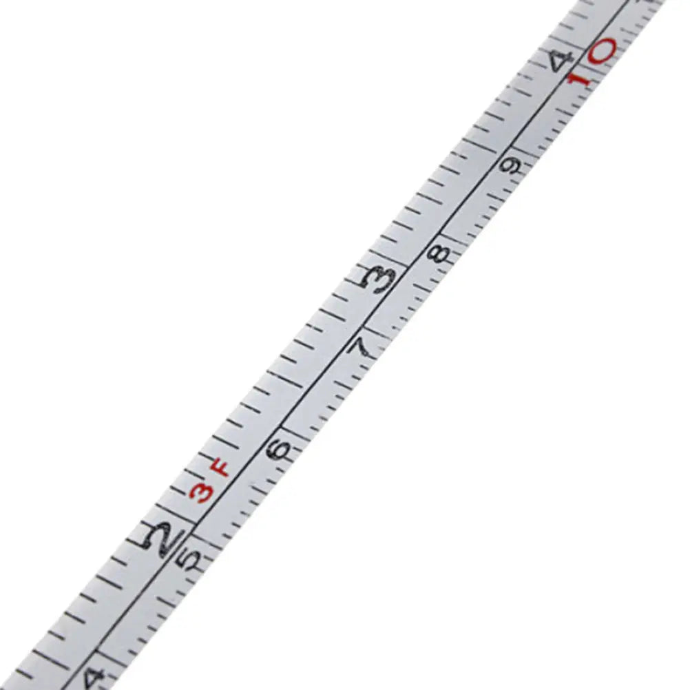 Clear Scale 1M/3Ft/40Inch Easy Retractable Ruler Tape Measure Super Mini Portable Pull Ruler With Keychain For Travel