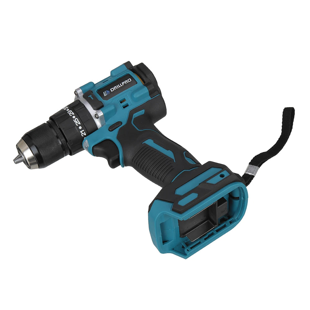 Drillpro 10mm Brushless Electric Drill 20+3 Torque Cordless Electric Hand Drill for 18V Battery