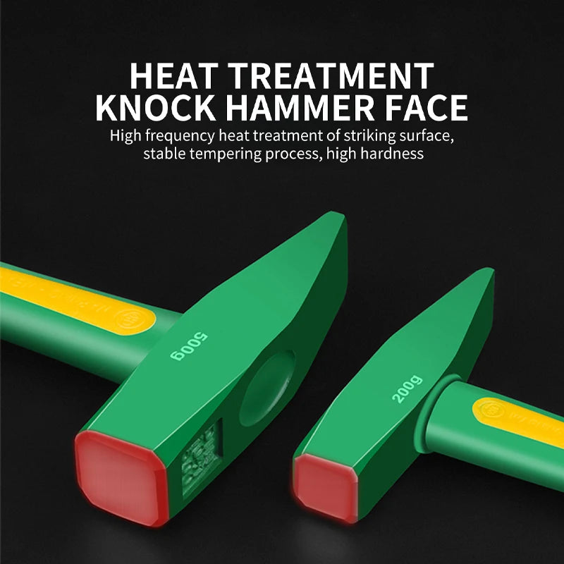 Steel Hammer Shockproof Knock Hammer Woodworking Hardware Tool Fitter Electrician Hand tools mechanical workshop Multitool
