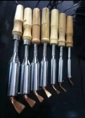 Soldering Iron with Chisel Tip Electric soldering iron with wooden handle30W50W60W75W100W 150W 200W 300W