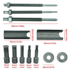 Motorcycle Bearing Pullers 9-23mm Bicycle Inner Bearing Extractor Hand Repairing Tools Wheel Gear Remover Pulling Extractor