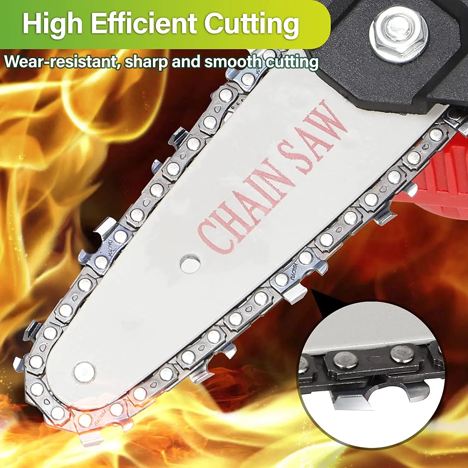 Top Sale Mini Electric Chain Saw 4inch 21v Small Portable One-Hand Handheld Rechargeable Operated Battery Power Chainsaw