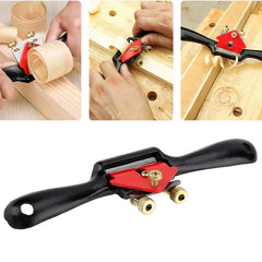 Woodworking Planer Adjustable Spokeshave Woodworking Plane Trimming Tools Hand Cutting Edge Chisel Carpenter Manual Accessories