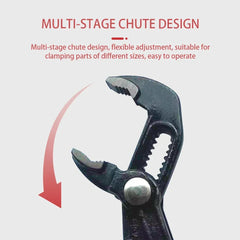 Universal Plumbing Pliers 7 10 12 Inch Quick Adjust Water Pump Pliers V Jaw Tongue and Groove Pliers by Pintudy