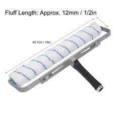 Painting Roller Paint Roller 18 Inch Width 1/2 Inch Fluff High Efficiency Wall Painting Rolling Brush for All Paints