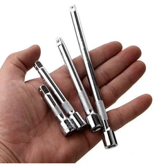 50/75/100/150mm Extension 1/4" Socket Ratchet Wrench Bar Steering Sleeve Connecting Rod Accessories Adjustment Hand Tools