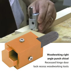 Right Angle Punch Chisel Woodworking Hand Tools Wood Carving Corner Chisel Square Hinge Right Angle Woodworking Punching Tools