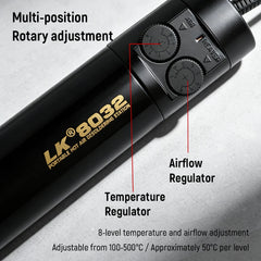 Soldering Station 8032 Portable Heat Hot Air Gun 220V 540W BGA Rework Solder Station Hot Air Blower Soldering Hairdryer