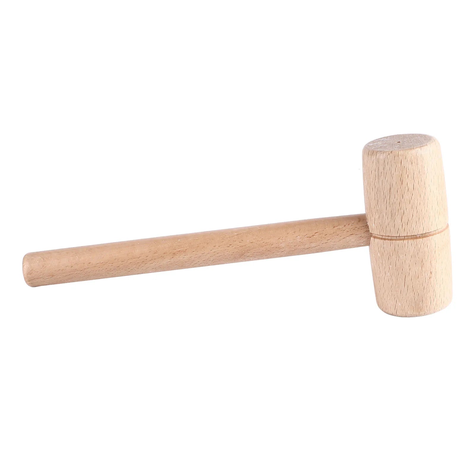 Carpenter Beech Wood Hammer Wooden  Hammer Carpenter  Beech Wood Round Head Woodworking Hand Tool for