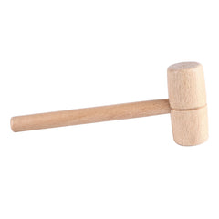 Carpenter Beech Wood Hammer Wooden  Hammer Carpenter  Beech Wood Round Head Woodworking Hand Tool for