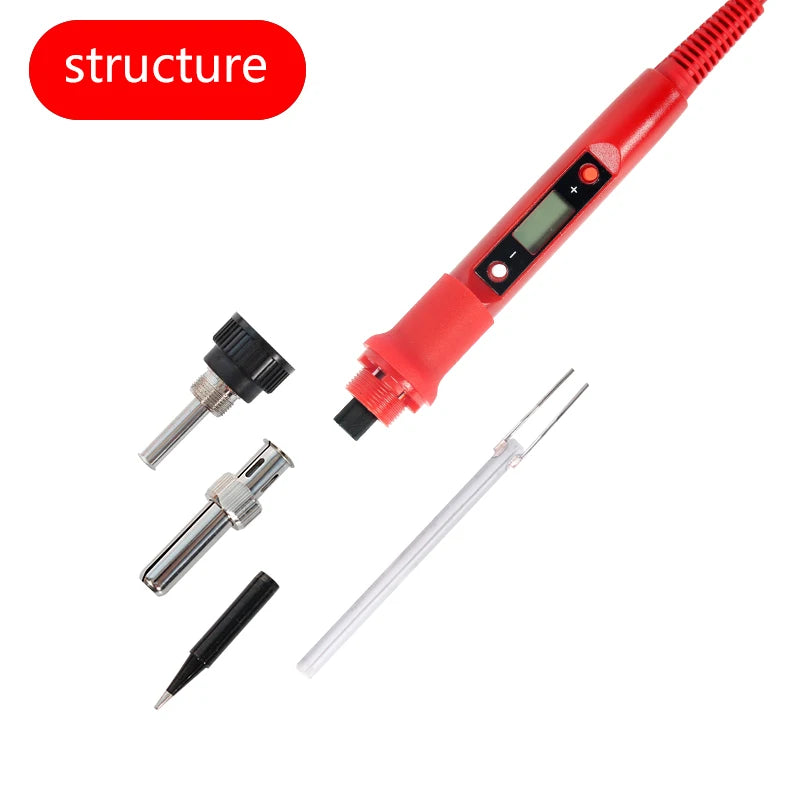80W Soldering Iron Kit for Electronic Repair Universal 110V to 220V Voltage Conversion Ideal for DIY Enthusiasts And Hobbyists