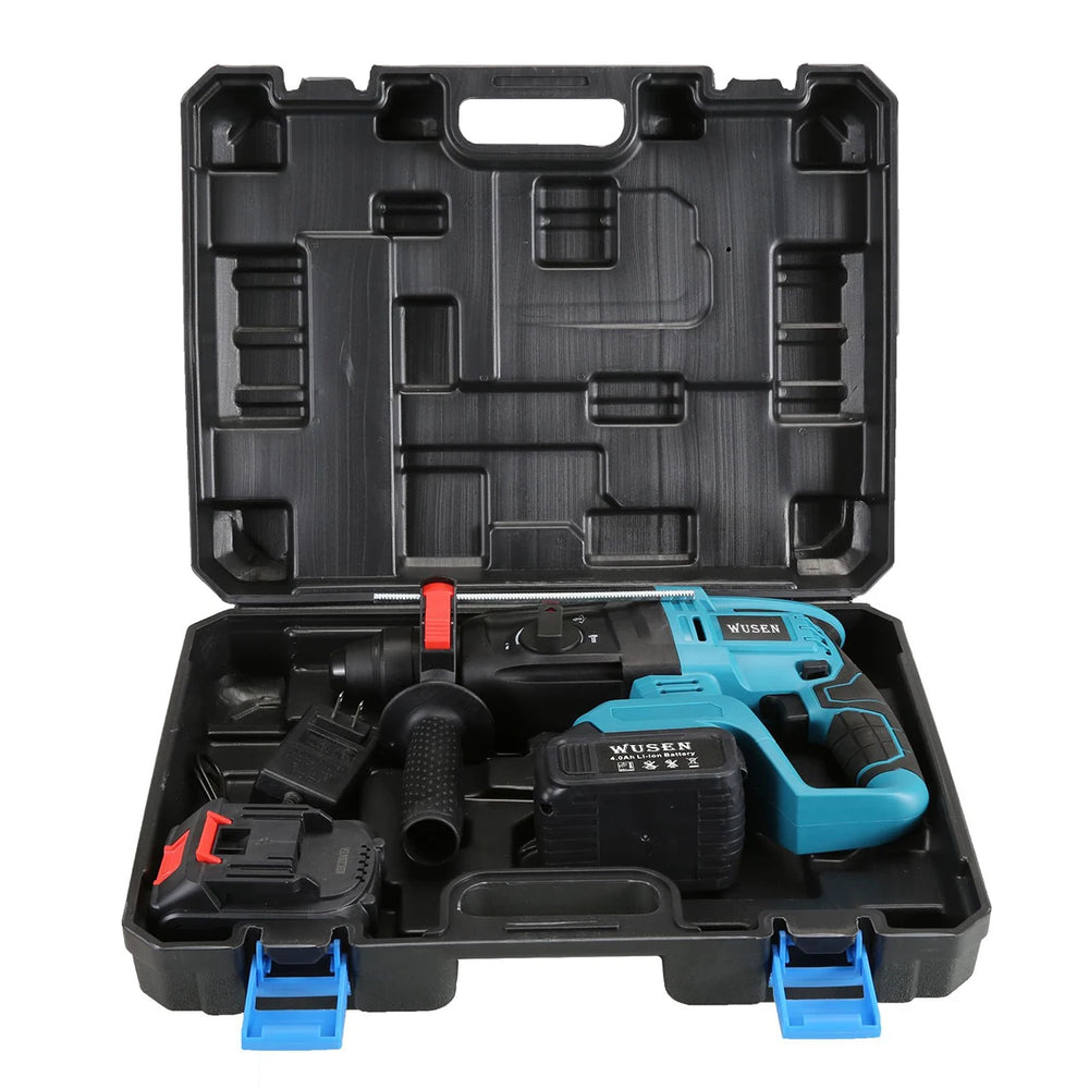 Hammer Drill  Tool Set Machine 21v Battery Brushless Demolition Impact Electric Hammer Drill Power Rotary Hammers