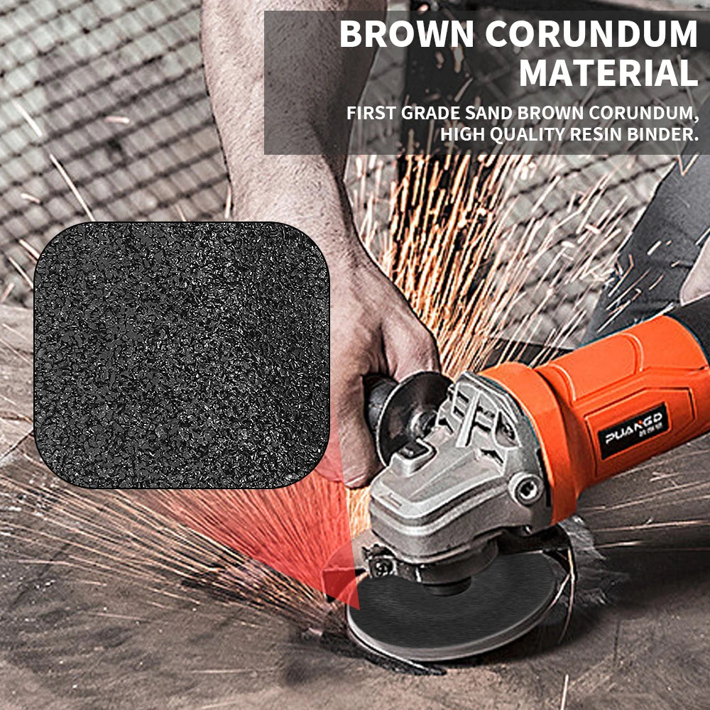 3" Angle Grinder Cutting Disc Metal Polishing Wheel Abrasive Grinding Wheel with 10mm Aperture for Angle Grinder Accessories