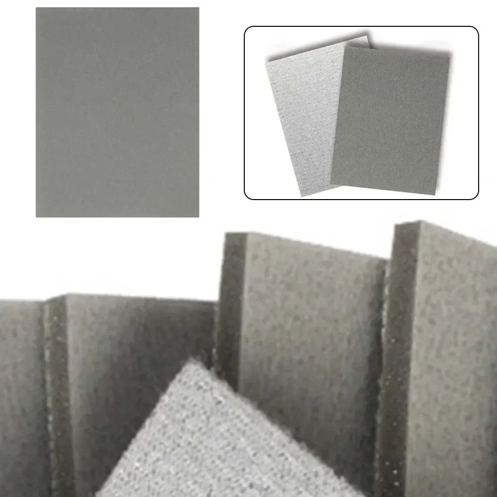 1pc Flocking Sponge Square Sandpaper Abrasive Sponge Grain P300-P3000 Sanding Sponge Block Pad Abrasive Paper Sanding Sheets
