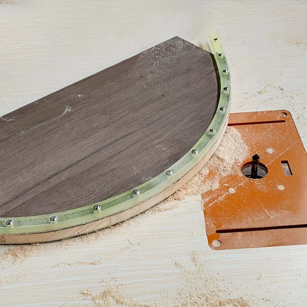 Wood Working  Flexible Curve Template Router Cutting Trimmer Guide Profiling Strip Milling Drywall Gypsum Board Carpentry Tool