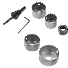 Hole Saw Drill Bit 1 set 32/38/44/54mm High Carbon Steel Hole Saw Drill Bit Cutter Tool for Woodworking Woodworking Hole saw