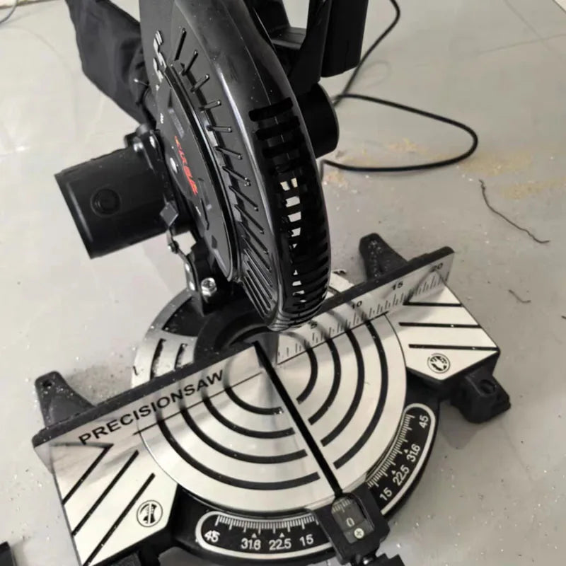 Multifunctional Miter Saw Aluminum Machine 10 Inch 45 Degree Cutting Circular Saw High-precision Wood Aluminum Cutting Machine