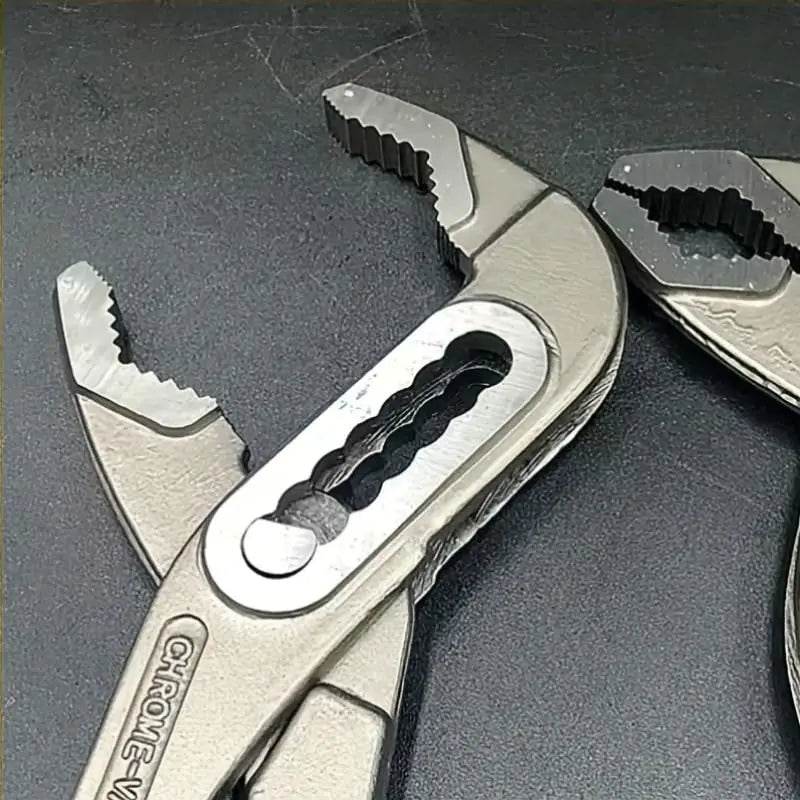 8-10-12inch Water Pump Pliers Wrench Quick-Release Adjustable Plumbing Pliers Pipes Repairing Clamp Pliers Non-slip Manual Tools