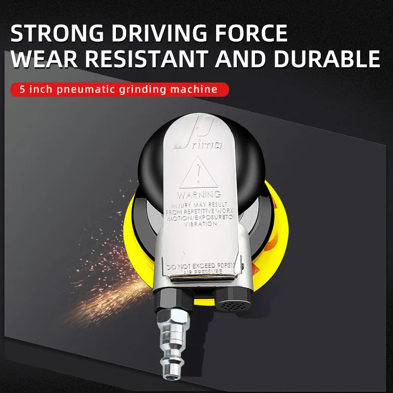 5/6 inch Pneumatic Sander Air Sander Sanding Machine Polisher Tool 125mm/150mm Air Power Sander