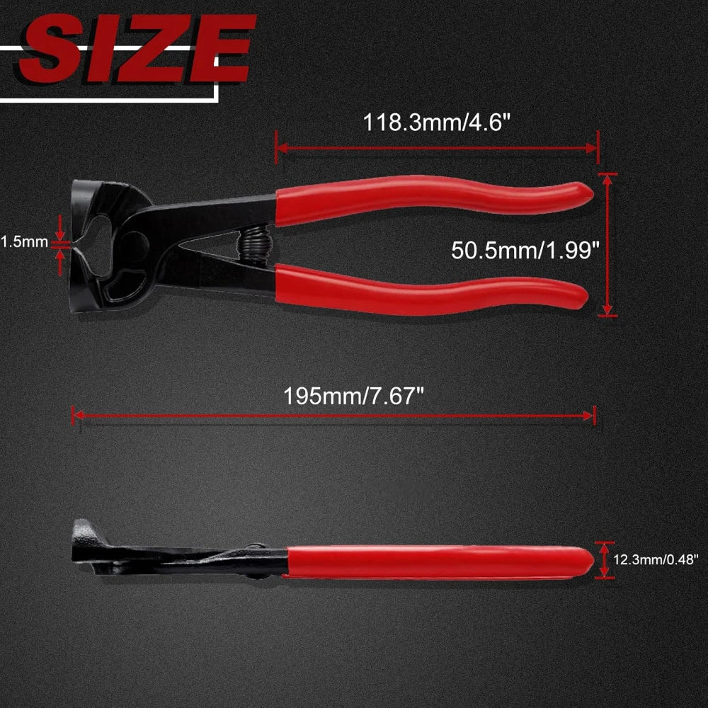 Tile Nippers for Ceramic Tiles 8 Inches Mosaic Cutter Pliers Tile Nippers Mosaic Tools Nipper Cutting Tools Glass Cutter