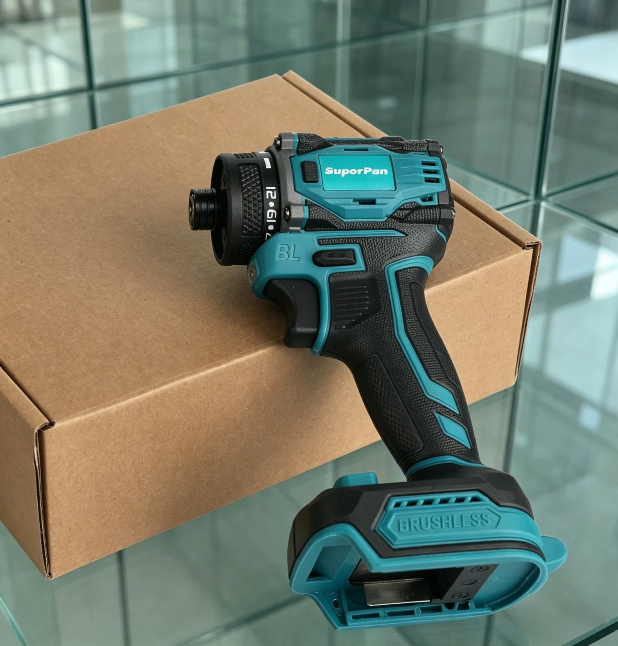 20V Brushless Impact Driver, Perfect for Car Repair, Tire Work & Mechanical Maintenance，For makita Battery
