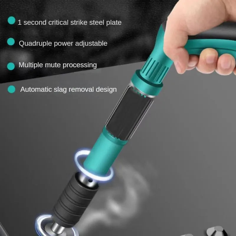 Manual steel nail gun riveting tool, wall fastener, metal processing pulling nail gun suspended ceiling grooved mini cannon nail