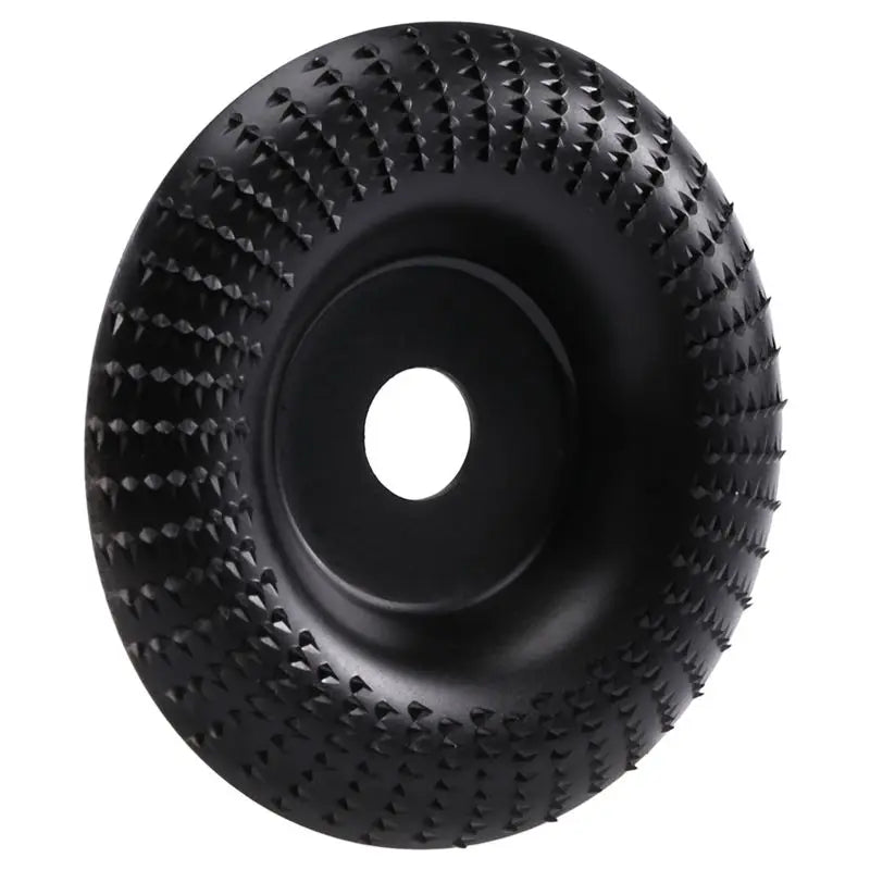 AA81-Grinder Wheel Disc 4 Inch Wood Shaping Wheel, Wood Grinding Shaping Disk For Angle Grinders With 5/8Inch Arbor