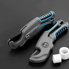 Pipe Cutter 42mm/51mm PVC/PPR Plastic Pipe Cutting Tool Aluminum Ratchet Cutter Scissors Plumbing Manual Cutter Hand Tools