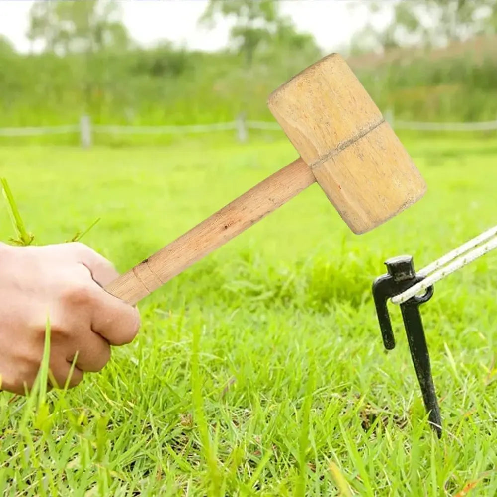 Hand Tool Knock-resistant Carpentry Hammer Handmade Durable Handmade Hammer Safe Practical Wood Hammer DIY