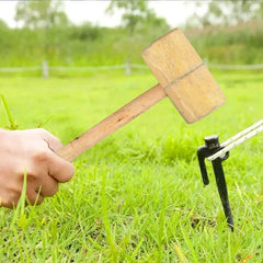 Hand Tool Knock-resistant Carpentry Hammer Handmade Durable Handmade Hammer Safe Practical Wood Hammer DIY