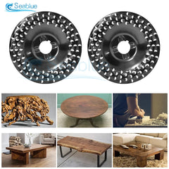 92mm/125mm Grinder Wheel Disc Wood Shaping Wheel Grinding Discs for Angle Grinders Woodworking Sanding Rotary Abrasive Tool