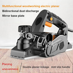 220V Electric Planer Portable Planer Electric Saw Carpenter'S Plane Woodworking Power Tool Handheld Wood Cutting Tool
