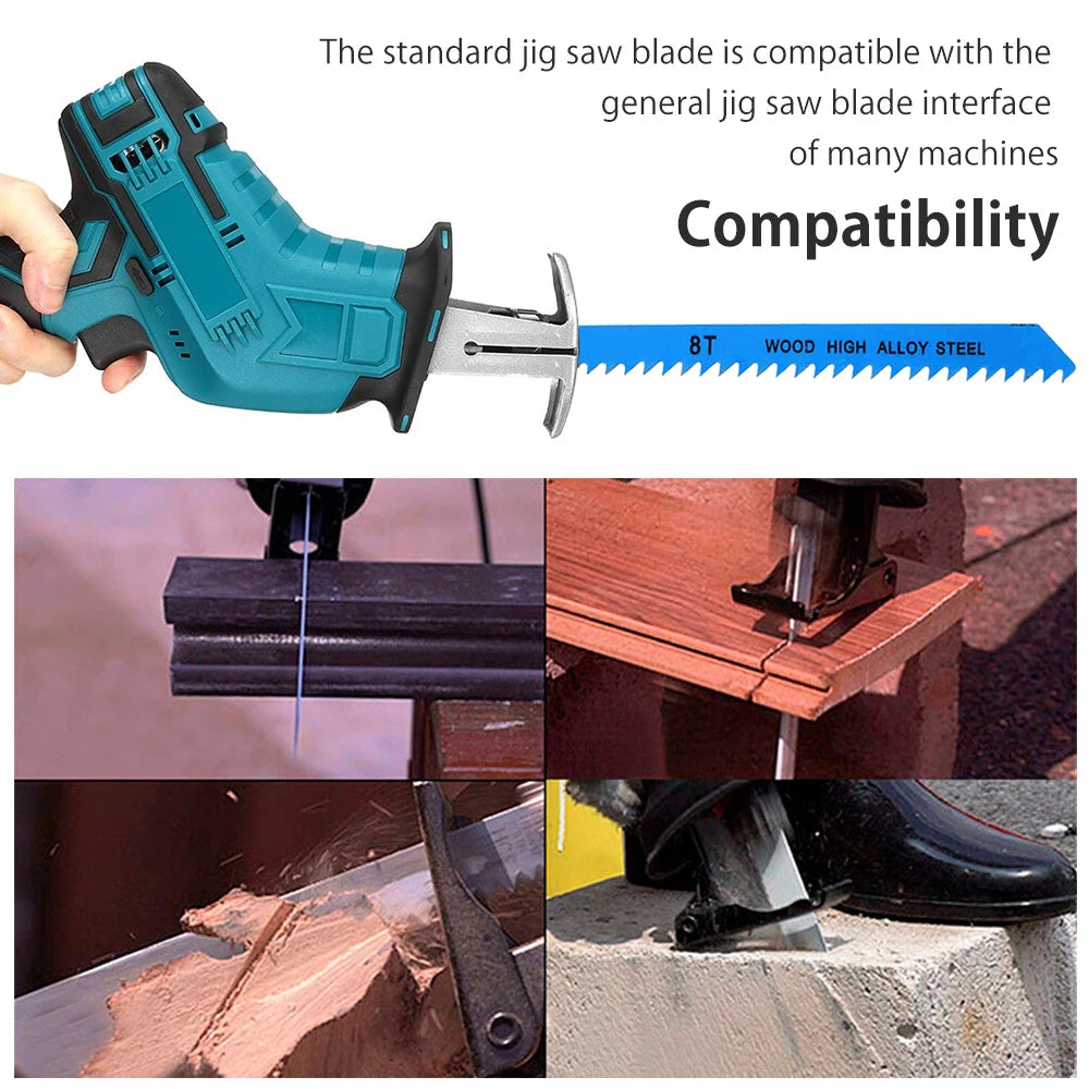 Jig Saw Blade Set Assorted Jigsaw Blades Straight Cutting Tools for Bosch Dewalt Black Decker Craftsman Plastic Wood Cutting