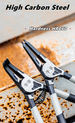 Snap Ring Pliers Internal External Pliers Retaining Clips Install Uninstall Multifunctional Snap Rings Puller Hand Circlip Plier