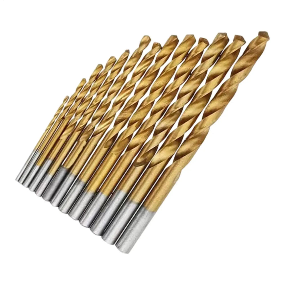 NEW Drill Bit 13 Piece Twist Woodworking Drilling Tools 1.5-6.5mm Twist Drill Bit Set For Wood Copper Aluminum Alloy Carpenters