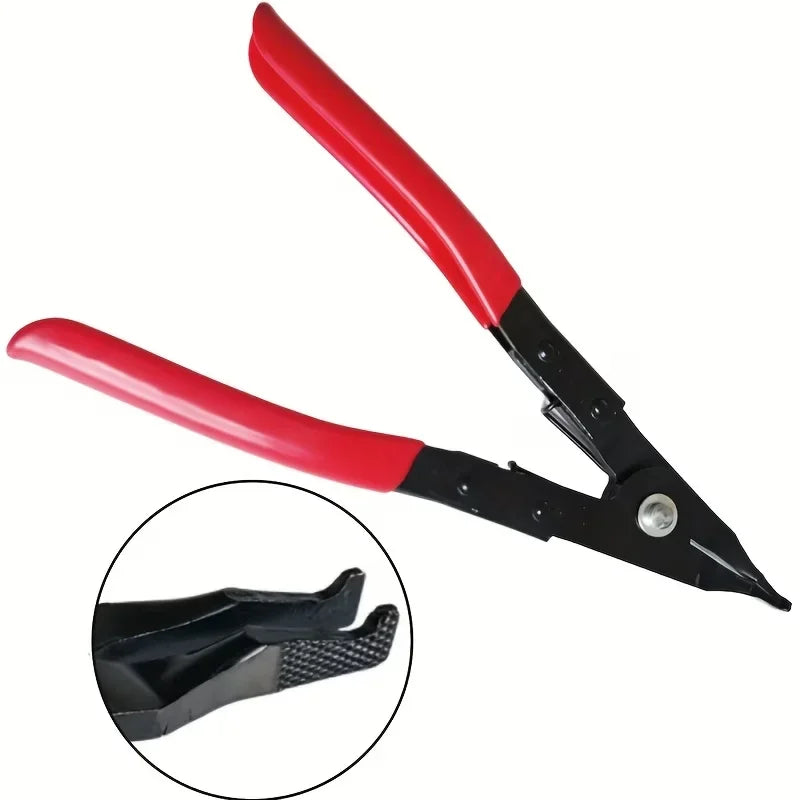 A Professional-Grade Snap Ring Pliers - Features a Non-Slip Comfortable Grip, Manual Circlip Installation Tool