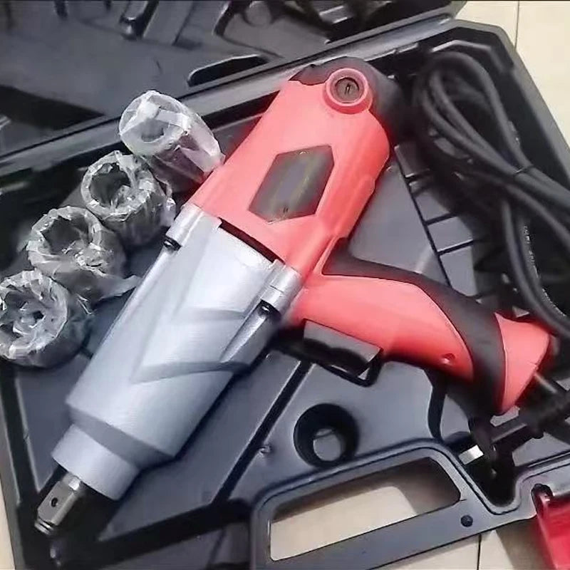 Impact Wrench Electric Wrench Tool Auto Repair Electric Jackhammer Suitable High Torque Socket 220V 500Nm 1100W