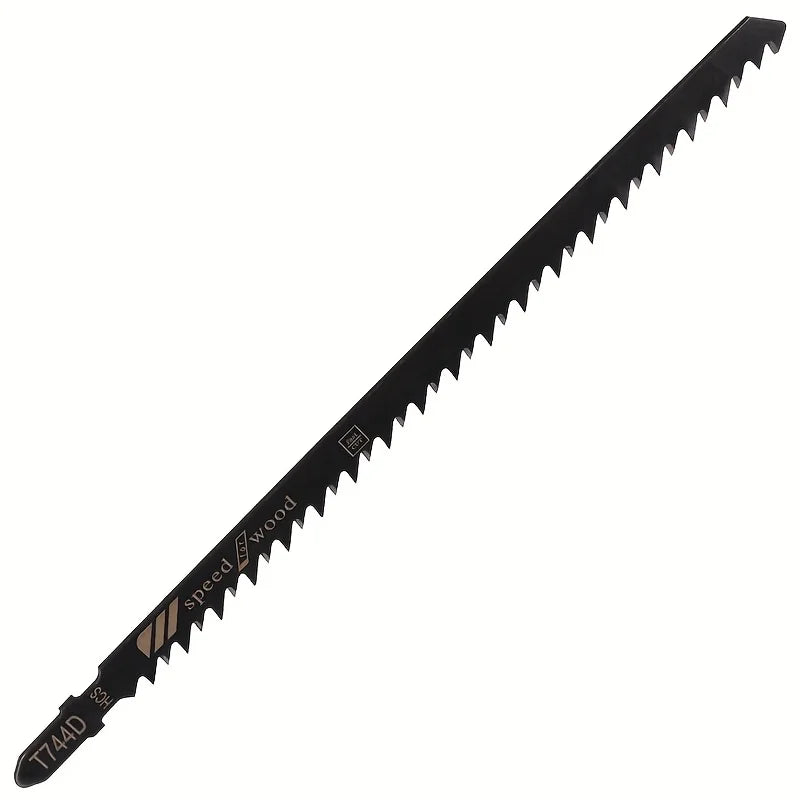 5-Pack T744D 180mm Jigsaw Blades for Wood Cutting – Precision Curved & Straight Cuts for Wood, Plywood & MDF