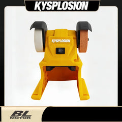 Mini Electric Bench Grinder ﻿Double Grinder Polishing Grinding Stone Knife power tool for Dewalt 20V battery